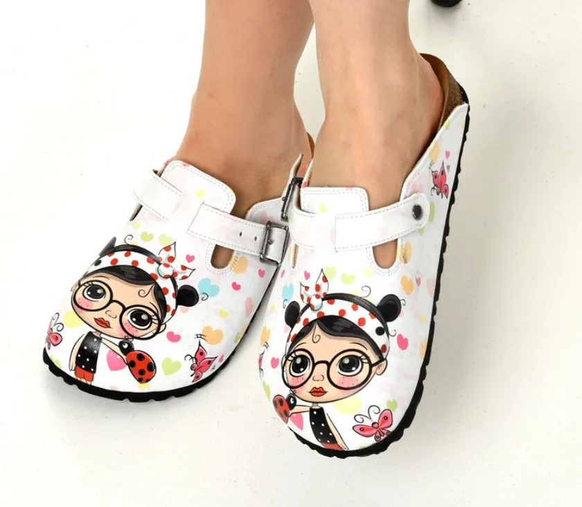 Digital Edition Printed Sabo Slippers Casual Sandals Soft Soled