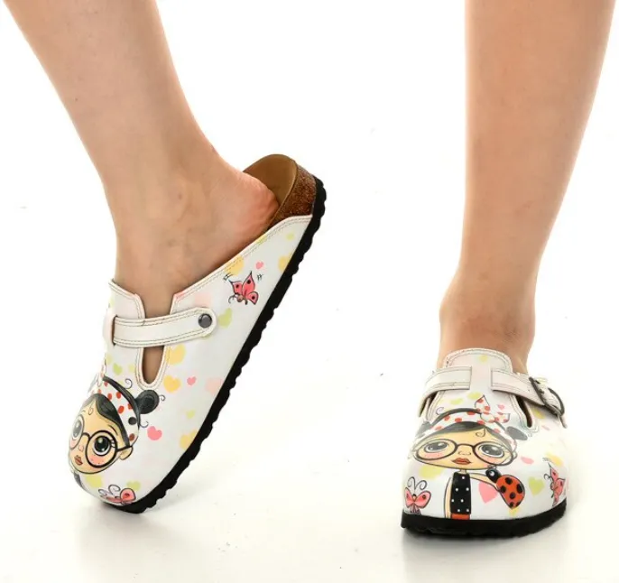 Digital Edition Printed Sabo Slippers Casual Sandals Soft Soled
