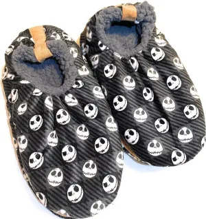 Disney Women's Soft Fuzzy Babba Slipper Socks ~ Nightmare Before Christmas ~ Adult, Women, Numeric Range, Medium, 7-9.5