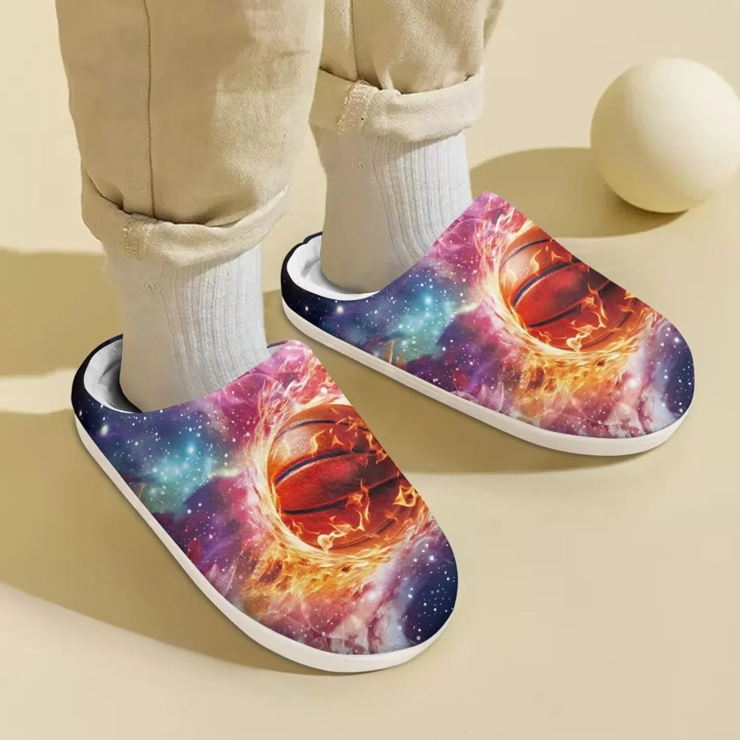 DISNIMO Kids Slippers Girls Slippers for Kids Boys Soft Lightweight Cozy Bedroom House Shoes for Indoor and Outdoor Size 9-14.5