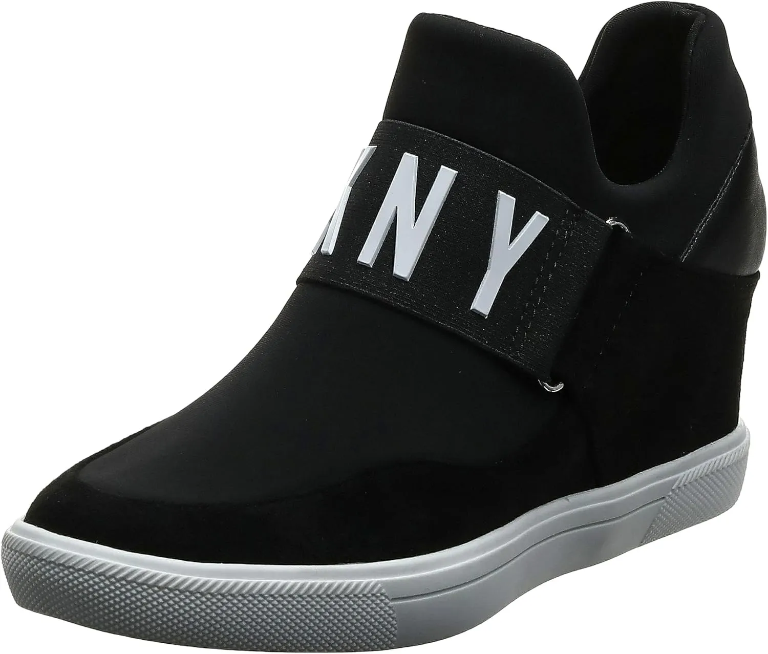 DKNY Women's Everyday Comfortable Cosmos Wedge Sneaker