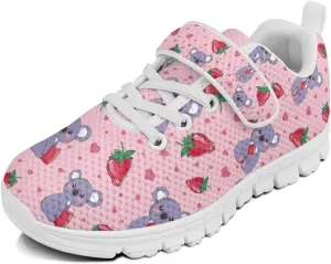 Doojoayie Slip On Shoes for Girls Soft Sole School Tennis Shoes Hook and Loop