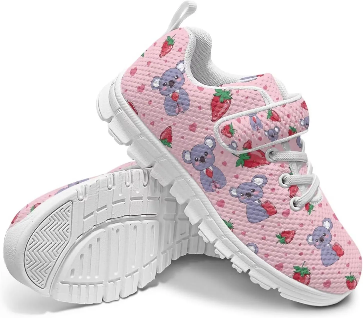 Doojoayie Slip On Shoes for Girls Soft Sole School Tennis Shoes Hook and Loop