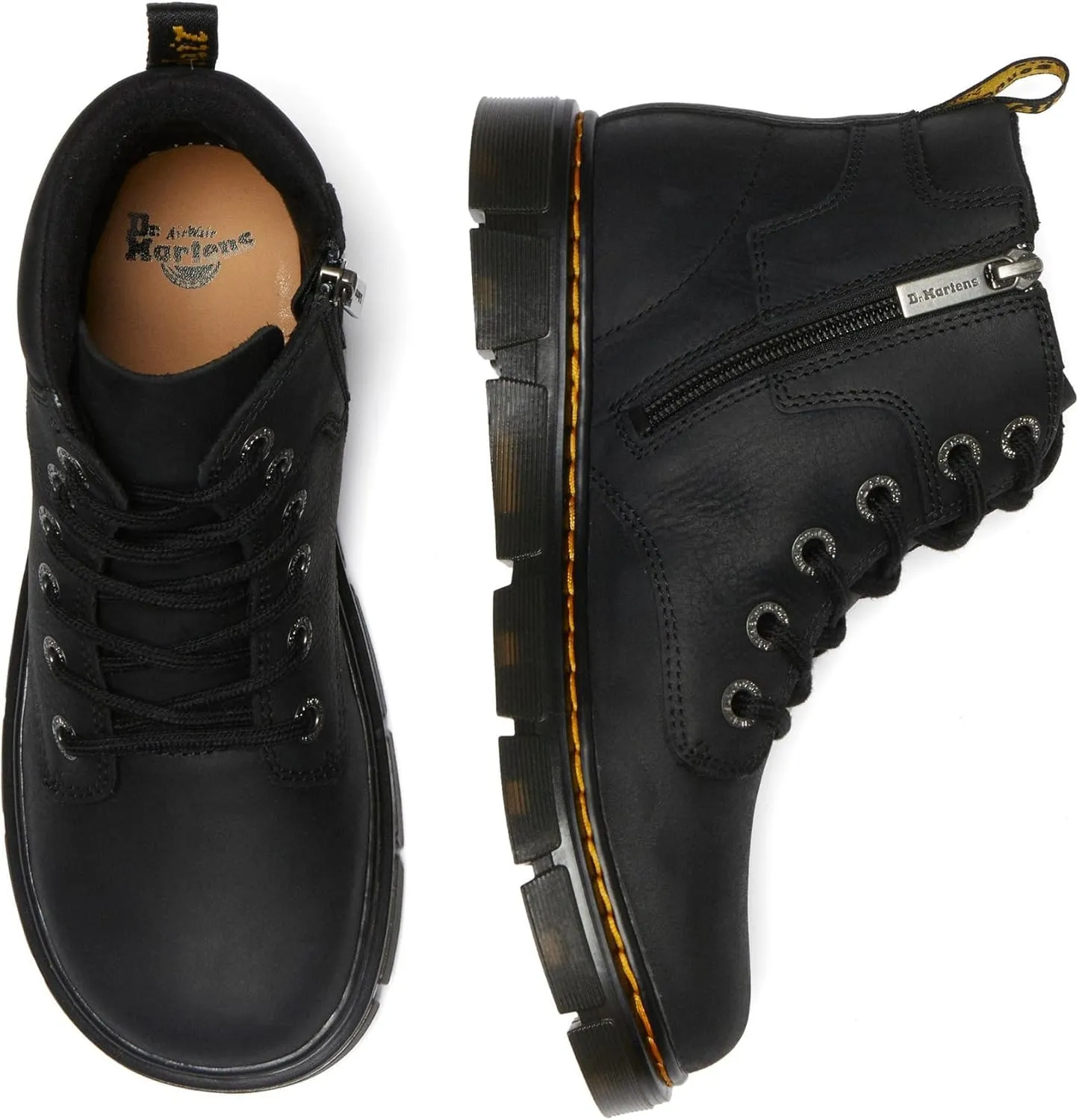 Dr. Martens Unisex-Child Raffe Youth (Big Kid) Ankle Boot