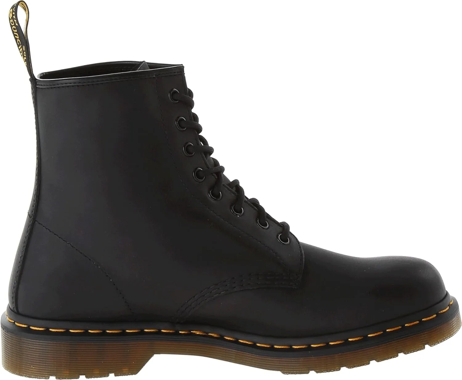 Dr. Martens Women's 1460 Black Greasy Leather Boot Combat