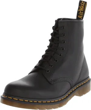 Dr. Martens Women's 1460 Black Greasy Leather Boot Combat