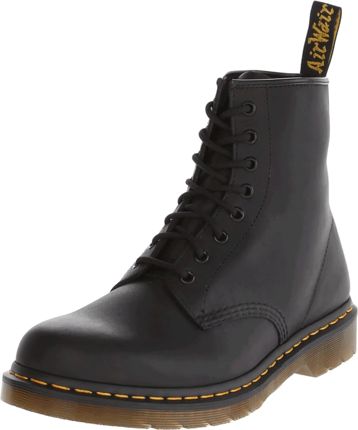 Dr. Martens Women's 1460 Black Greasy Leather Boot Combat