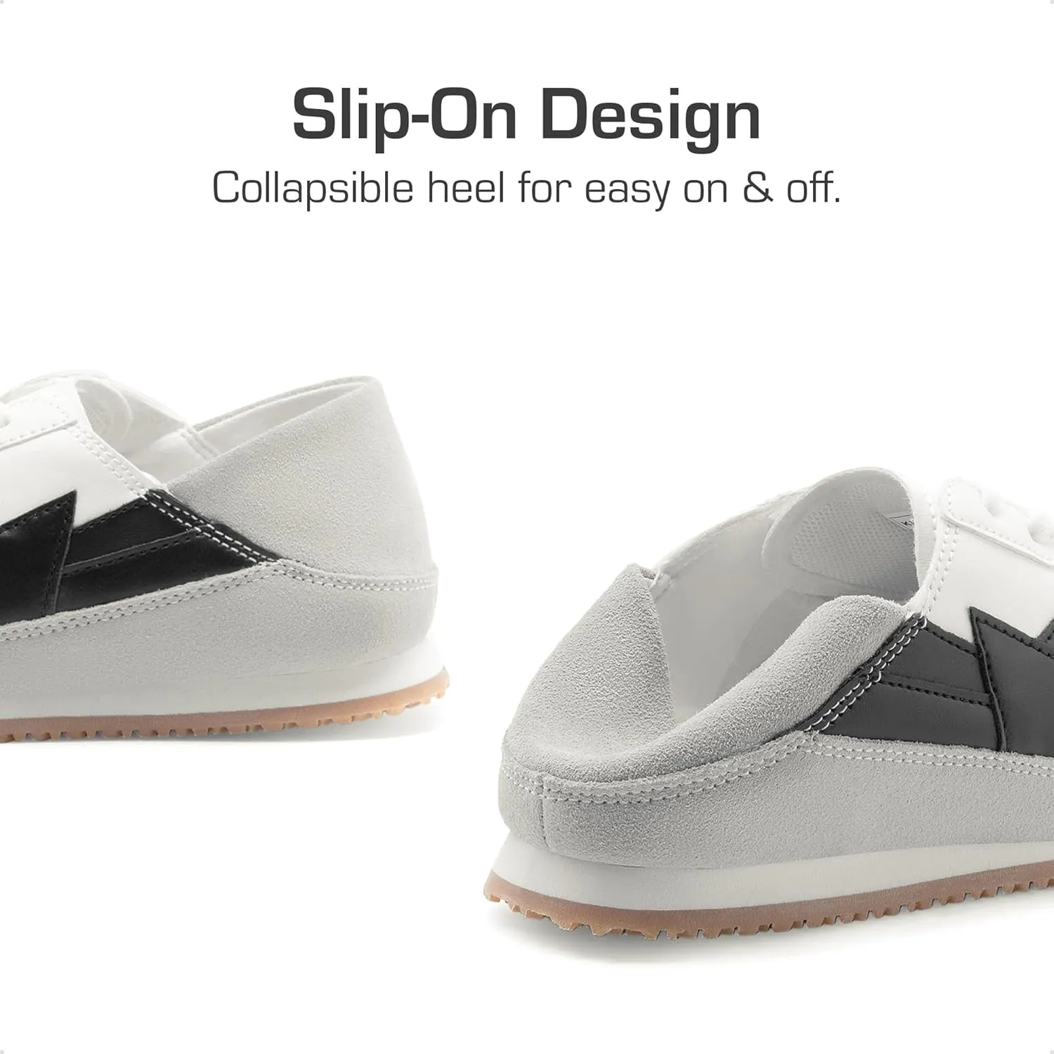 DREAM PAIRS Boys Girls Sneakers Foldable Back Retro Classic Casual Tennis Lightweight Breathable Walking Shoes for Little/Big Kid