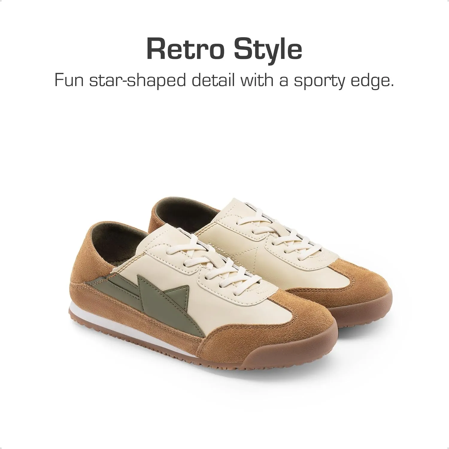 DREAM PAIRS Boys Girls Sneakers Foldable Back Retro Classic Casual Tennis Lightweight Breathable Walking Shoes for Little/Big Kid