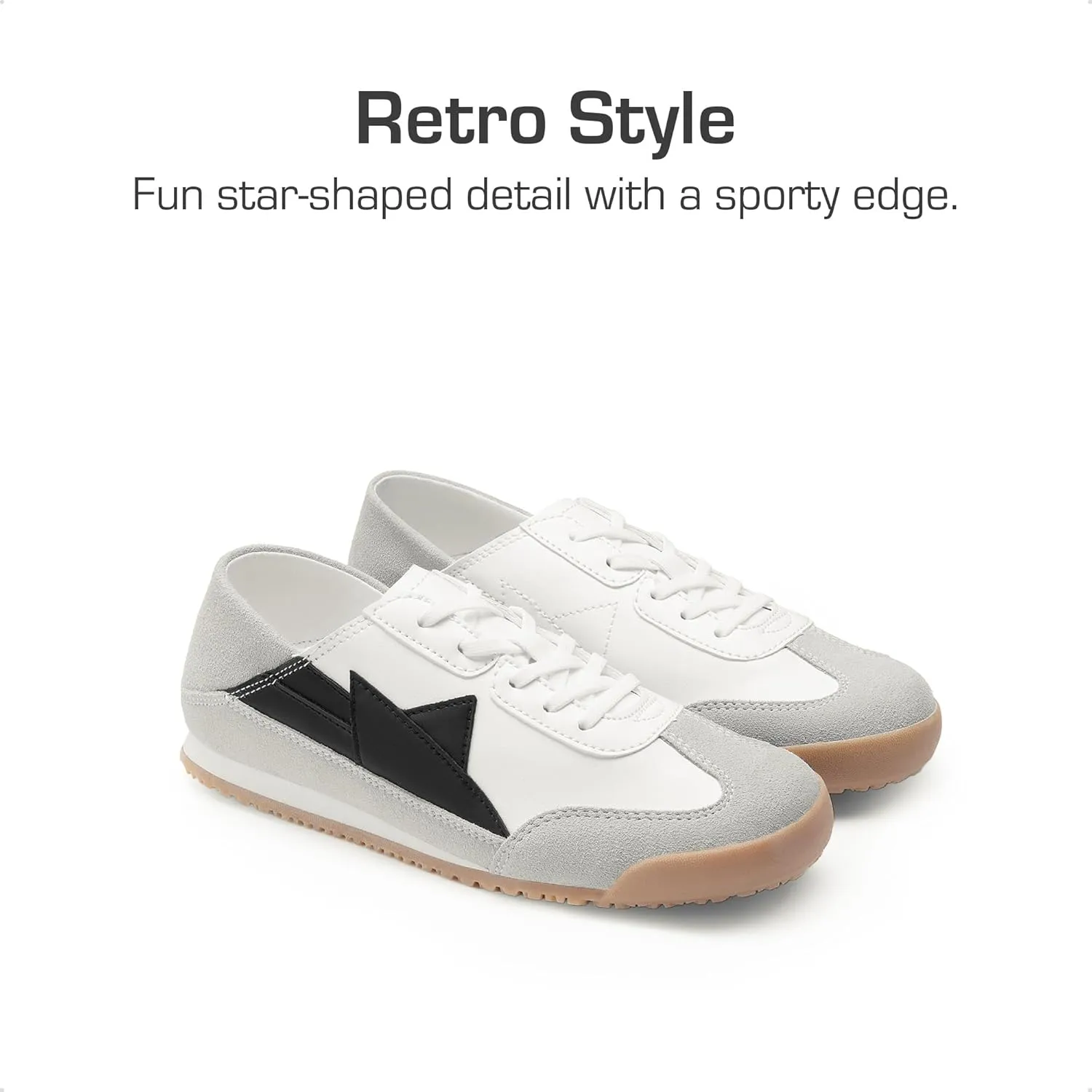 DREAM PAIRS Boys Girls Sneakers Foldable Back Retro Classic Casual Tennis Lightweight Breathable Walking Shoes for Little/Big Kid