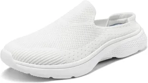 DREAM PAIRS Mules for Women Shoes Slip on Sneakers Knit Flats Lightweight Breathable Comfortable Walking Shoes