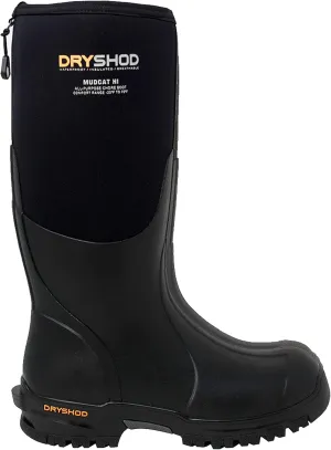 Dryshod Mudcat Rugged Knee High Work Boot MDC-MH-BK