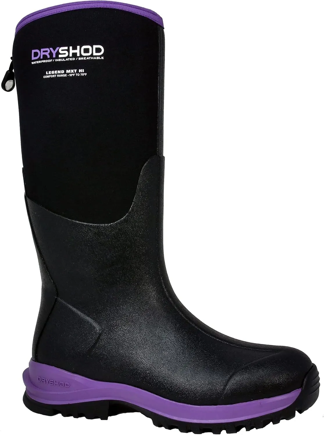 Dryshod Womens Legend MXT Adventure Hi Rubber Boots |Pull-On |Waterproof