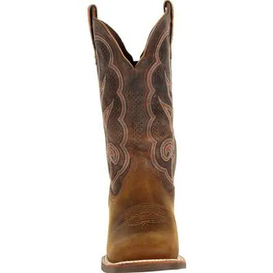 DURANGO® LADY REBEL PRO™ WOMEN'S COGNAC VENTILATED WESTERN BOOT