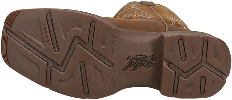 Durango Men's 11" Pull-On Steel Toe Western Boot