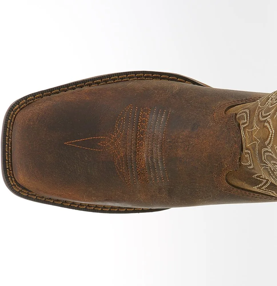 Durango Men's 11" Pull-On Steel Toe Western Boot