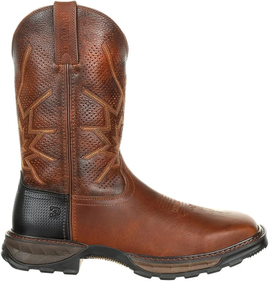 Durango Men's Maverick Xp Steel Toe Ventilated Pull-on Outdoor Boots