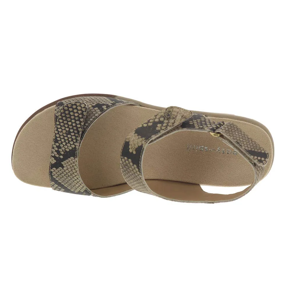 Easy Spirit Hartwell Womens Sandal 11 BM US NaturalMultiSnake