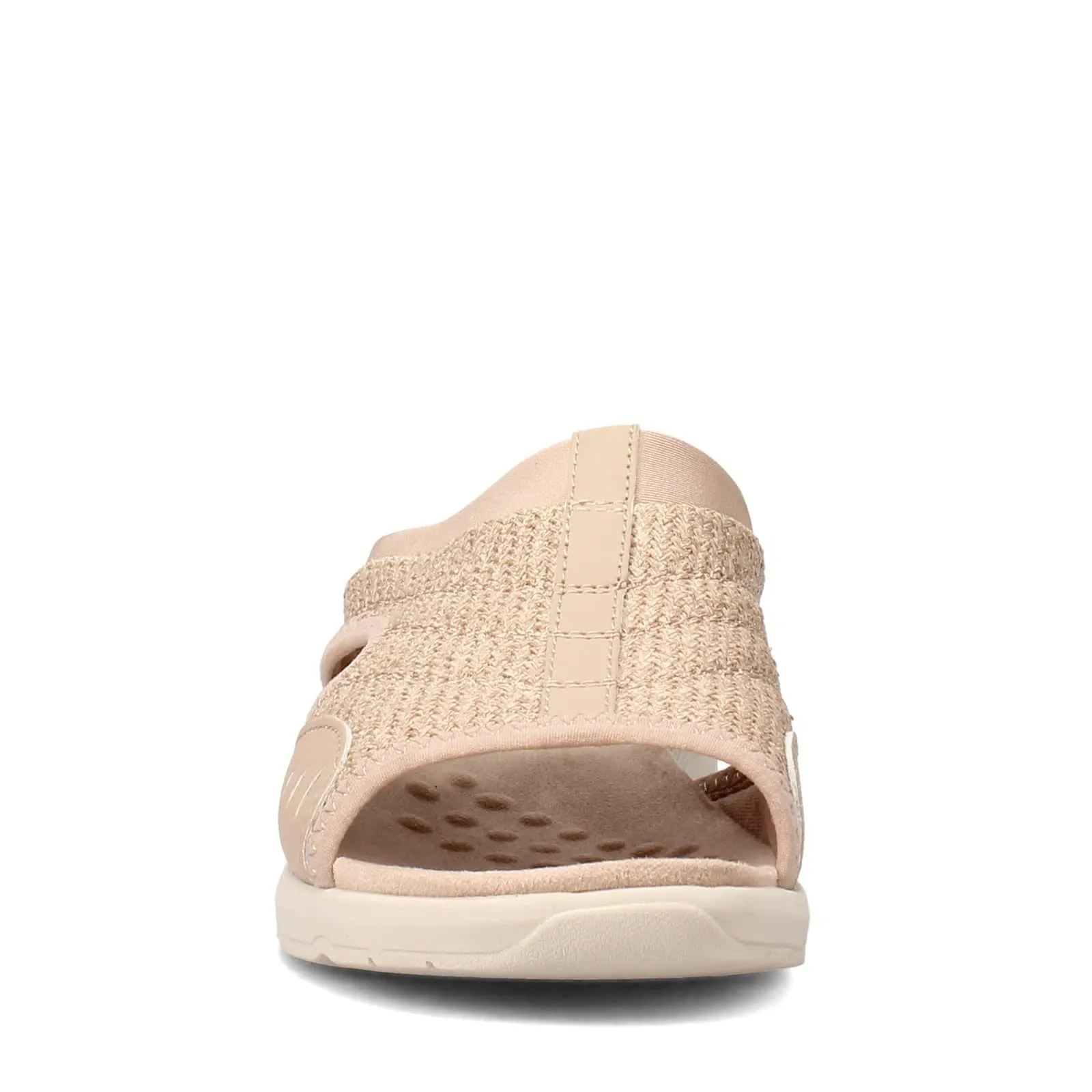 Easy Spirit Traciee Slip on Sandals, Natural Multi Material, Size 11.0