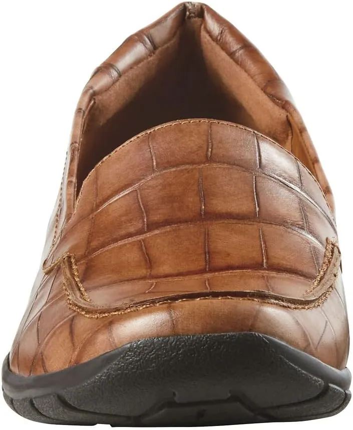 Easy Spirit Women's Abide Croco Print Casual Flat