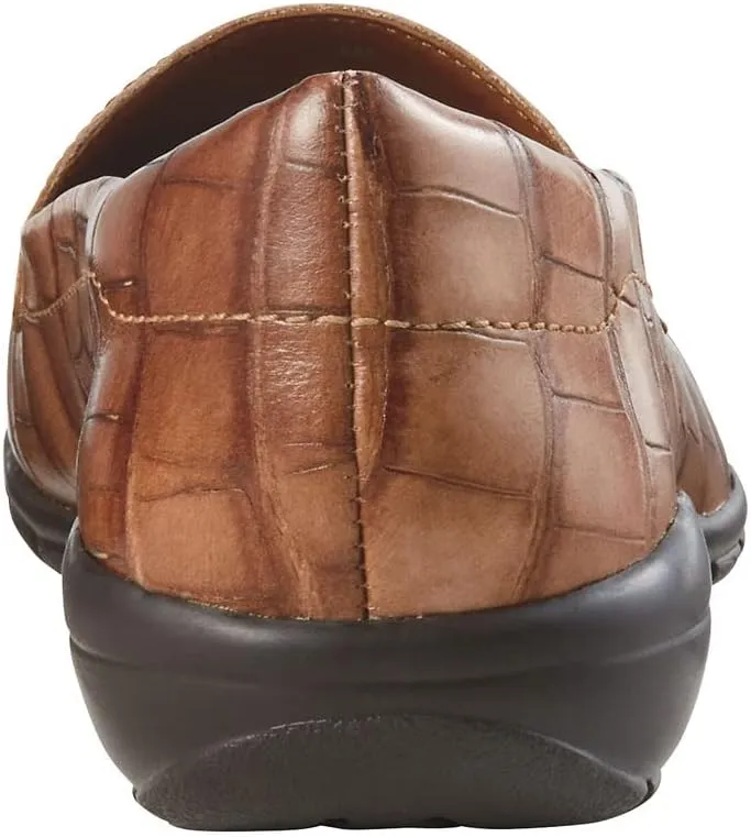 Easy Spirit Women's Abide Croco Print Casual Flat