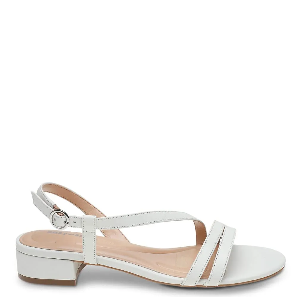 Easy Spirit Women's Glenni Sandal, White, 8.5