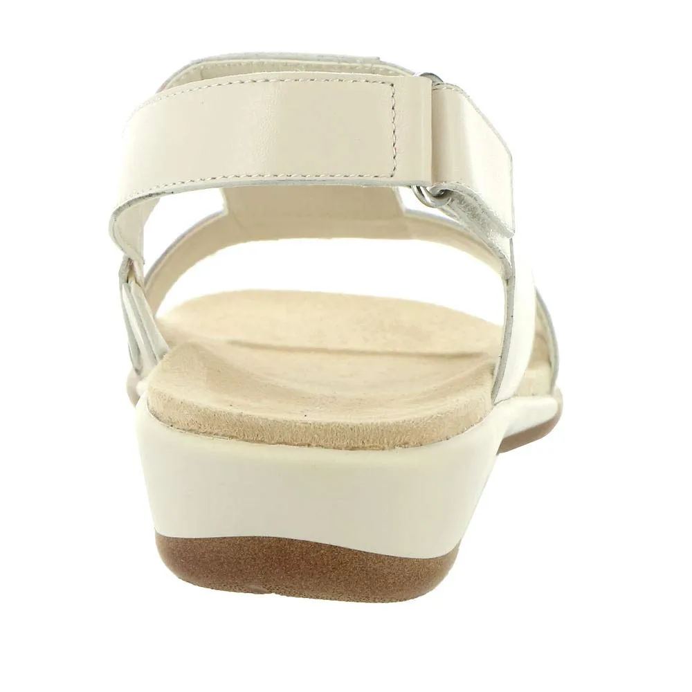 Easy Spirit Womens Hazel Wedge Sandal, Biege 150, 8 US