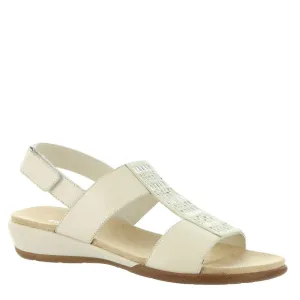 Easy Spirit Womens Hazel Wedge Sandal, Biege 150, 8 US