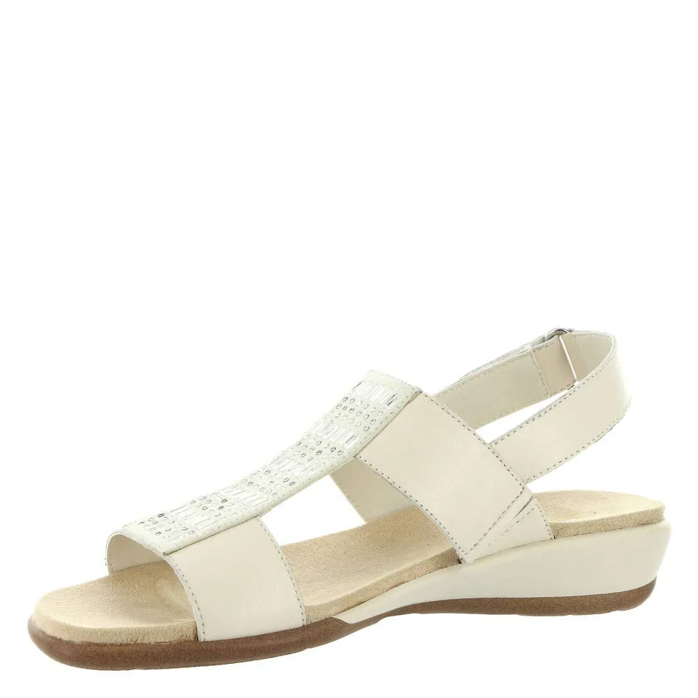 Easy Spirit Womens Hazel Wedge Sandal, Biege 150, 8 US