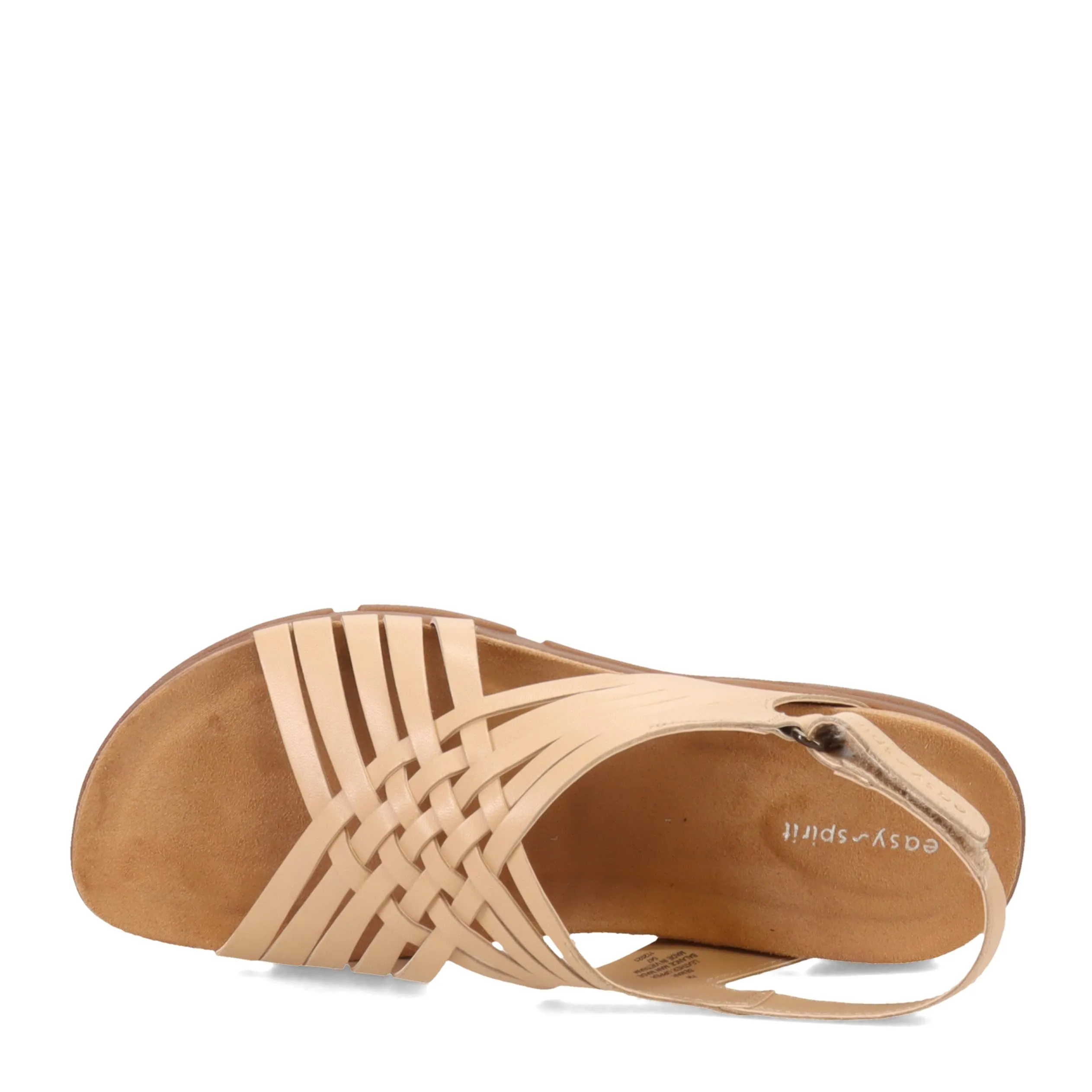 Easy Spirit Women's Mar Sandal, Beige 110, 7.5 Wide