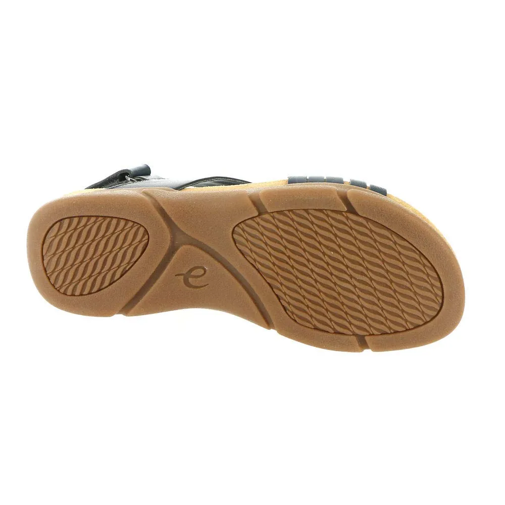 Easy Spirit Women's MAR Sandal, Blue 400, 8 Wide