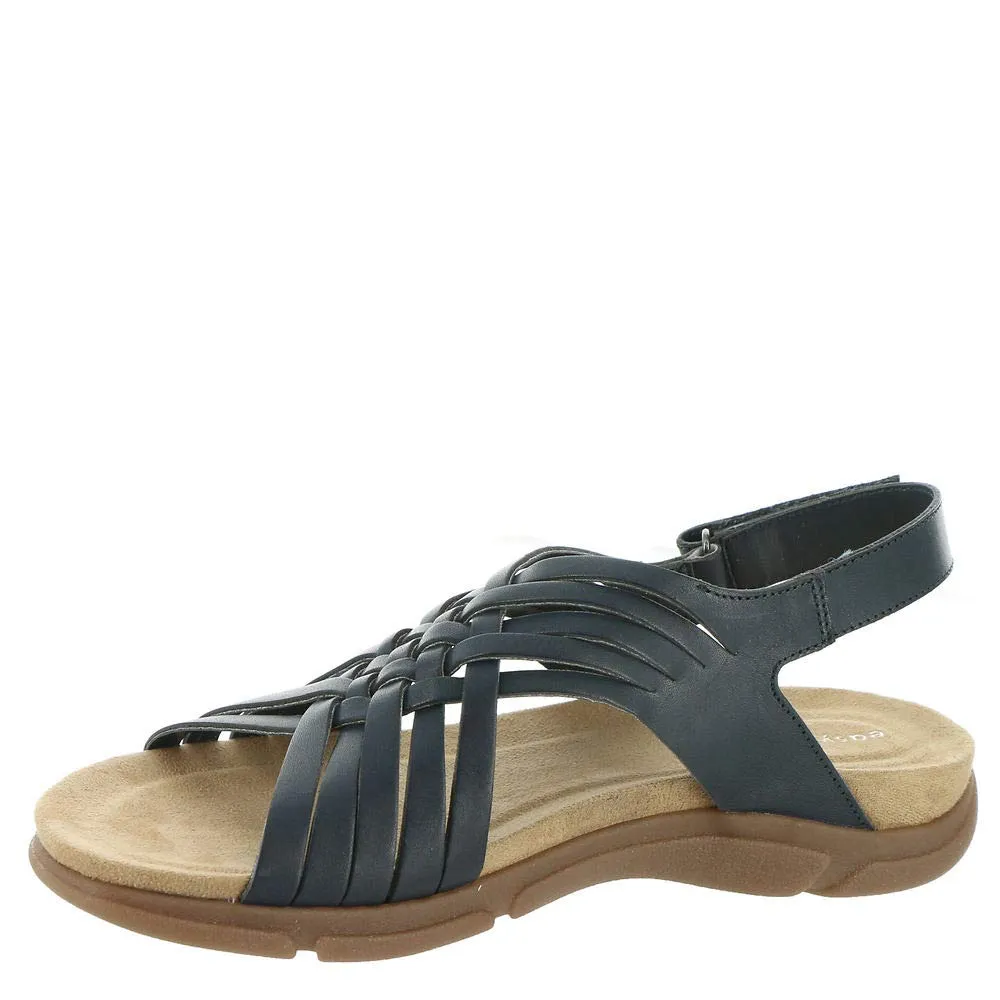 Easy Spirit Women's MAR Sandal, Blue 400, 8 Wide