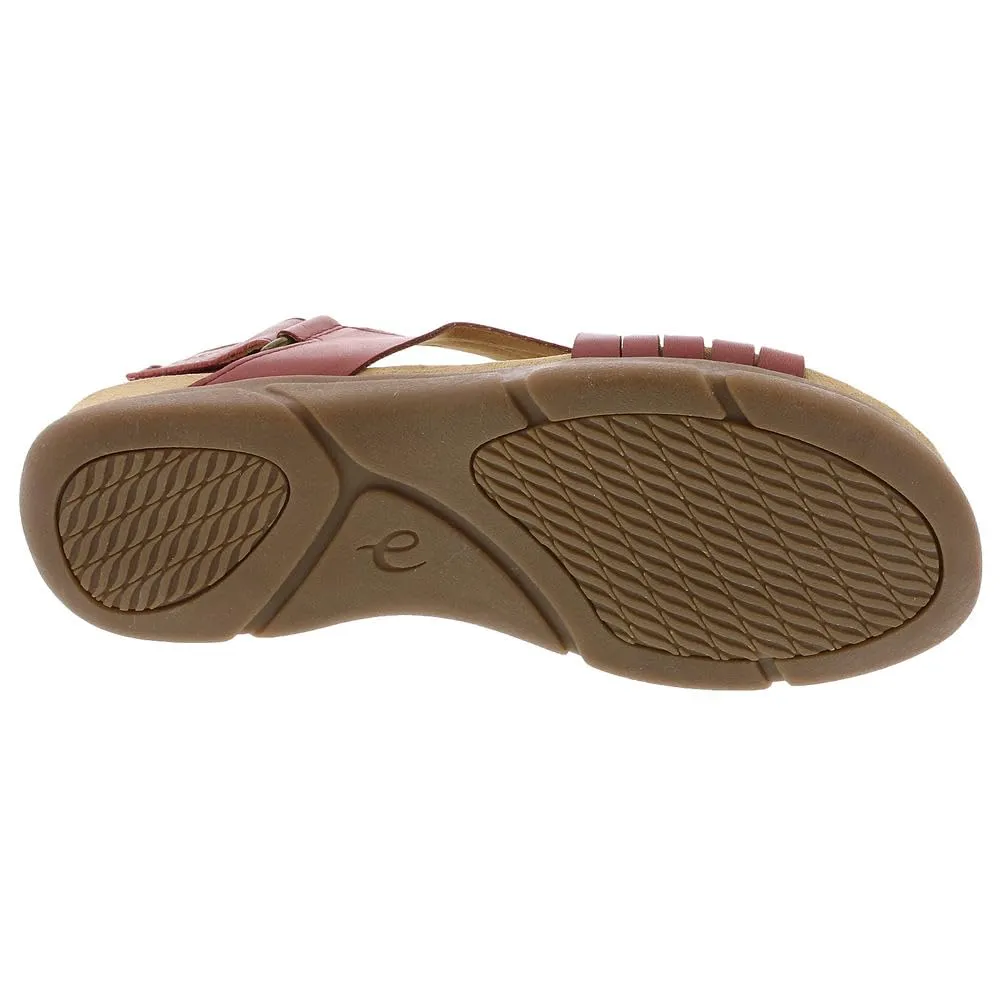 Easy Spirit Women's Mar Sandal, Red 610, 6.5 Wide