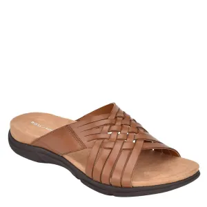 Easy Spirit Women's Meadow Slide Sandal, Cognac 210, 7.5