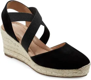 Easy Spirit Women's Meza Espadrille Wedge Sandal