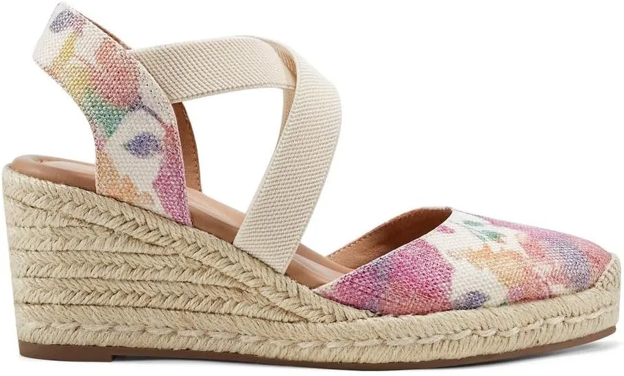 Easy Spirit Women's Meza2 Espadrille Wedge Sandal
