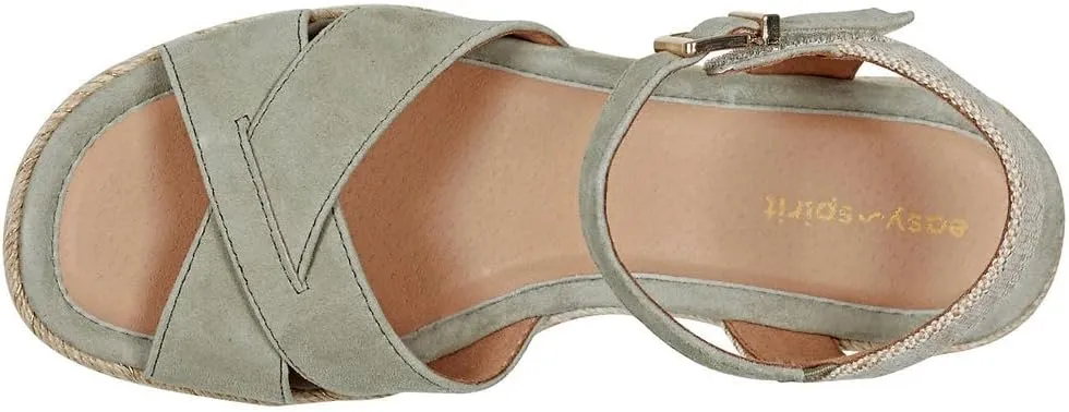 Easy Spirit Women's Shandra Espadrille Wedge Sandal