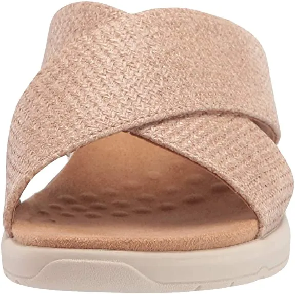 Easy Spirit Women's Taite2 Slide Sandal, Beige 110, 5