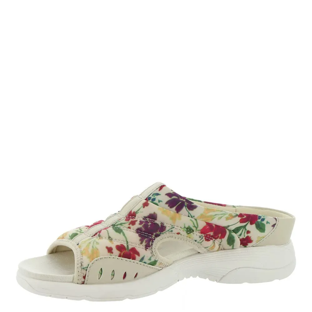 Easy Spirit Women's TRACIEE2 Flat Sandal, Wheat 115, 9.5
