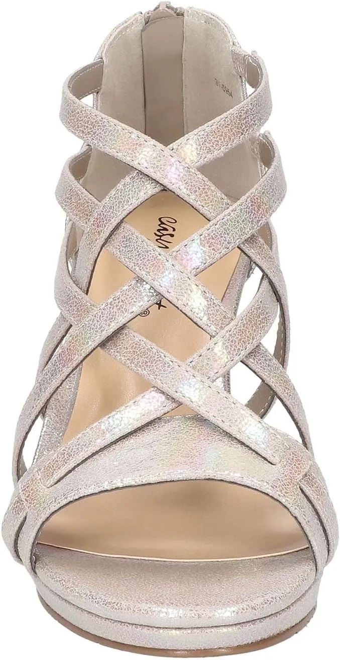 Easy Street Women's Bee Heeled Sandal