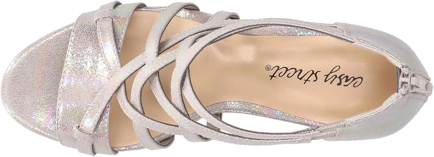 Easy Street Women's Bee Heeled Sandal