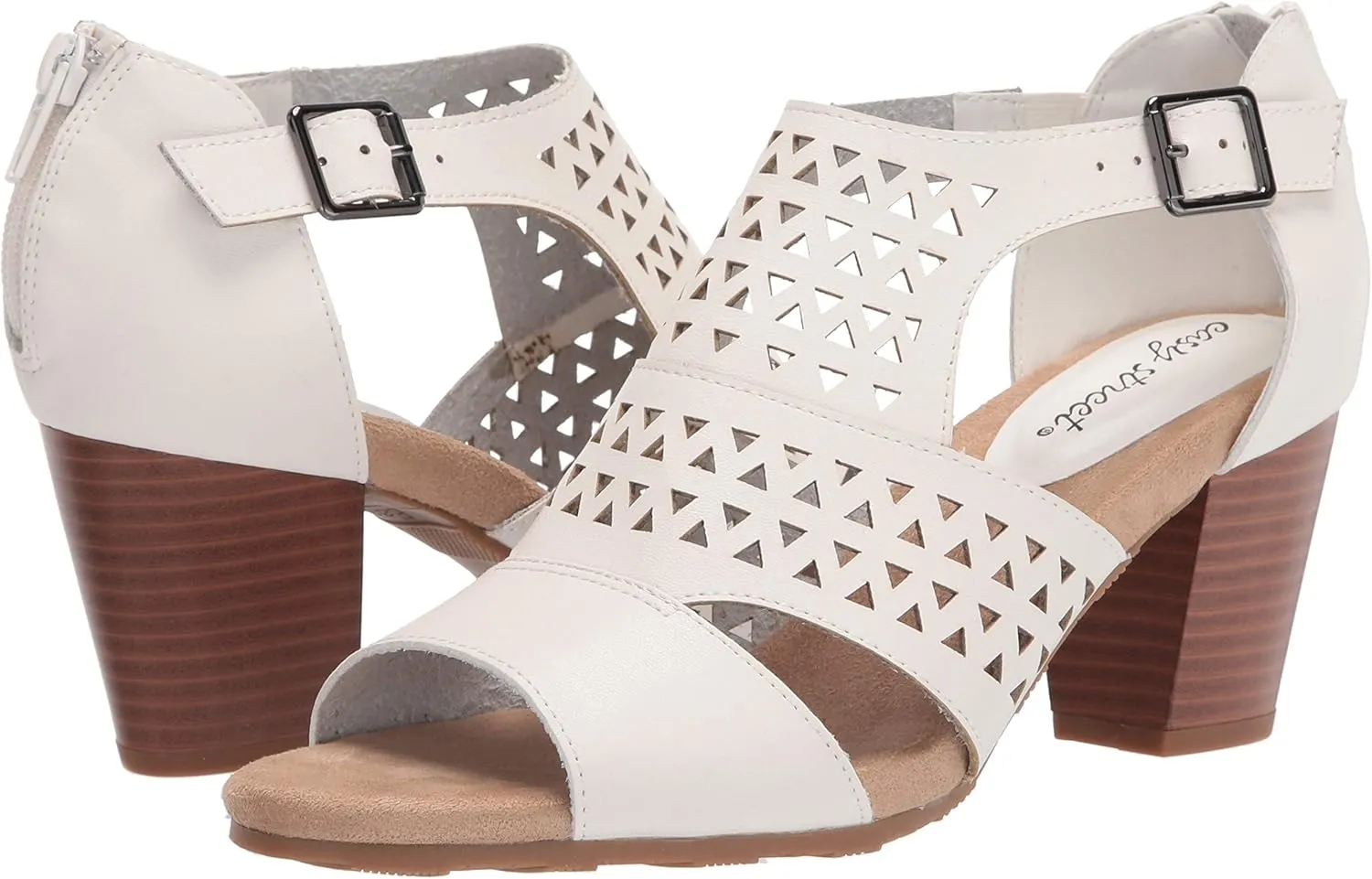 Easy Street Women's Block Heel Sandal Heeled