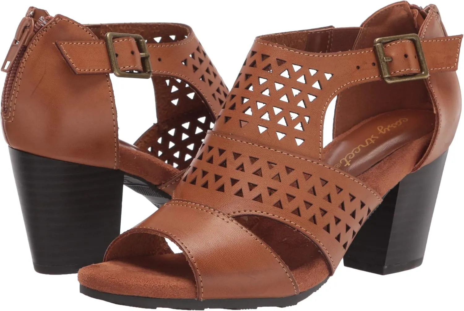 Easy Street Women's Block Heel Sandal Heeled