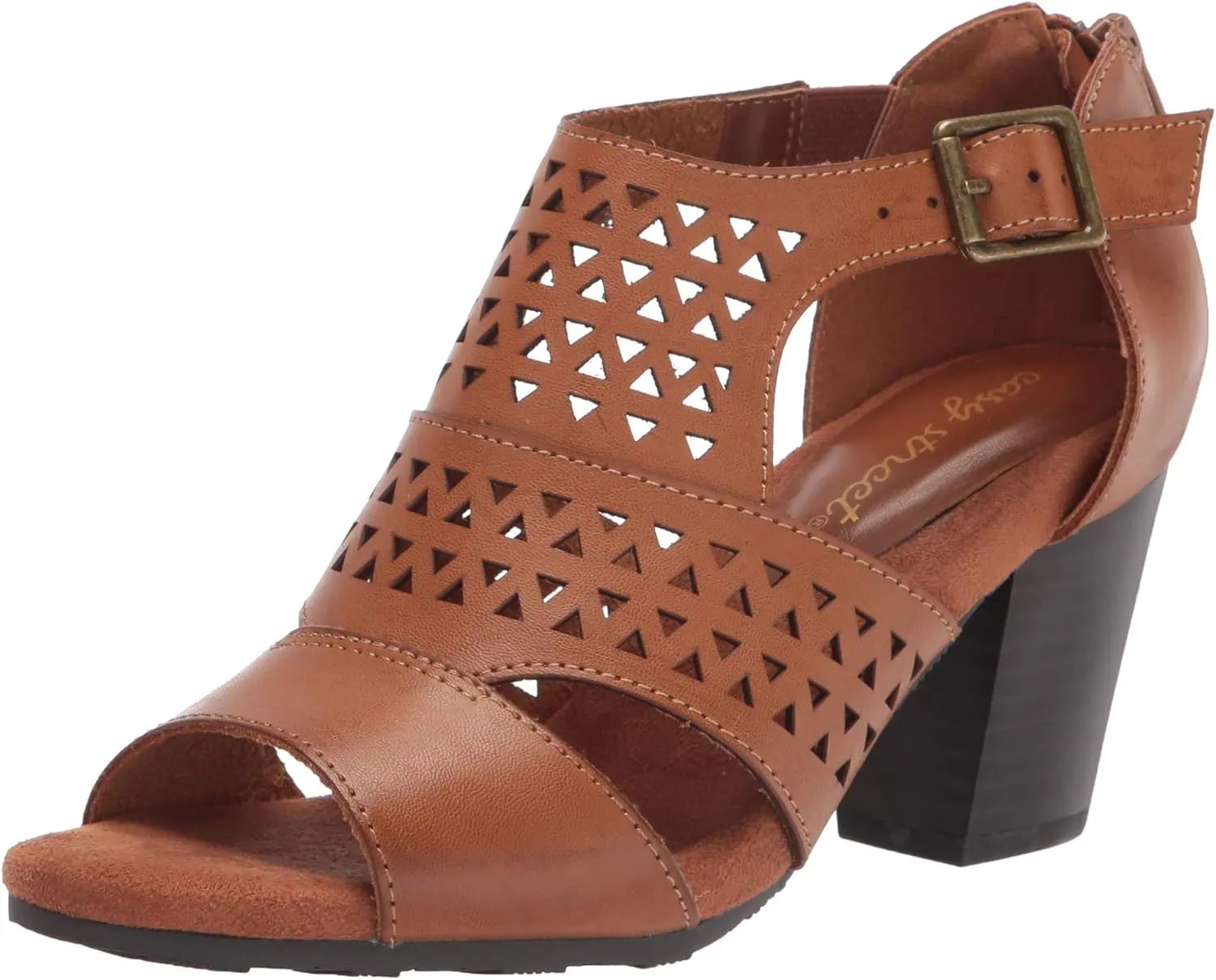 Easy Street Women's Block Heel Sandal Heeled