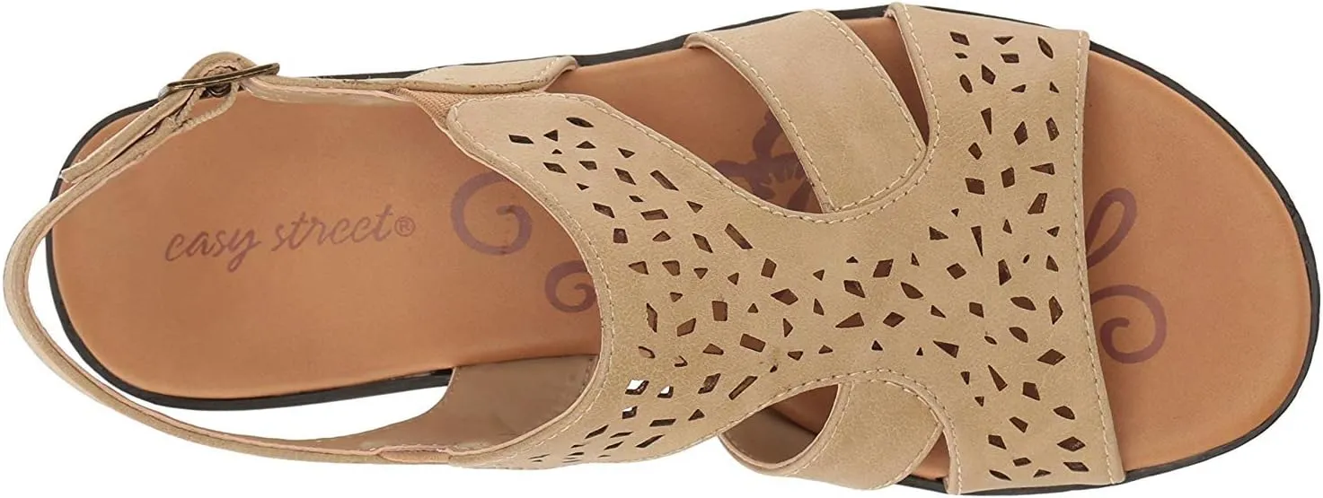 Easy Street Women's Bolt Flat Sandal