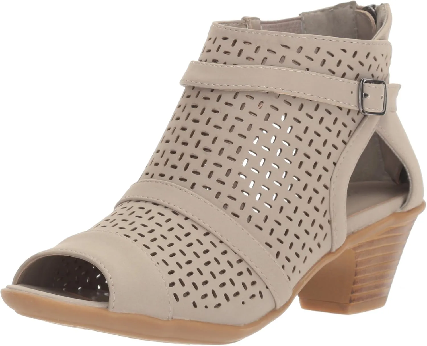 Easy Street Women's Carrigan Ankle Boot, Grey, 7.5