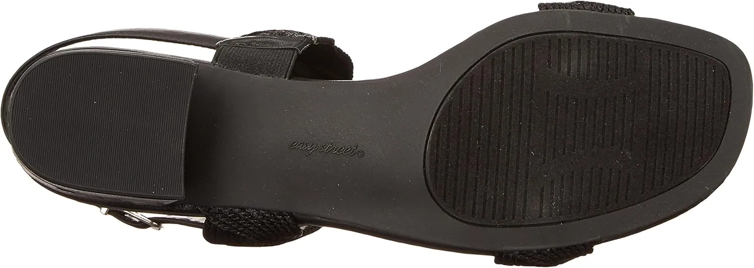 Easy Street Women's Charee Block Heel Sandal Heeled