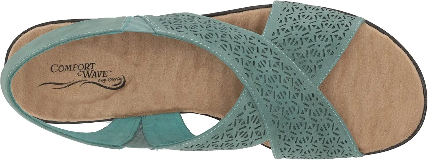 Easy Street Women's Claudia Wedge Sandal