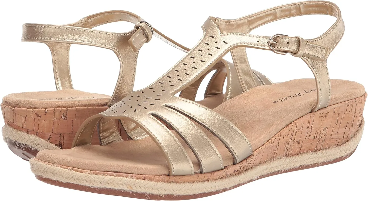 Easy Street Women's Dorinda Wedge Sandal