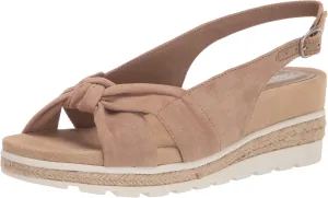 Easy Street Women's Dot Wedge Sandal